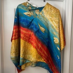 Colorful Women's Tunic Top
